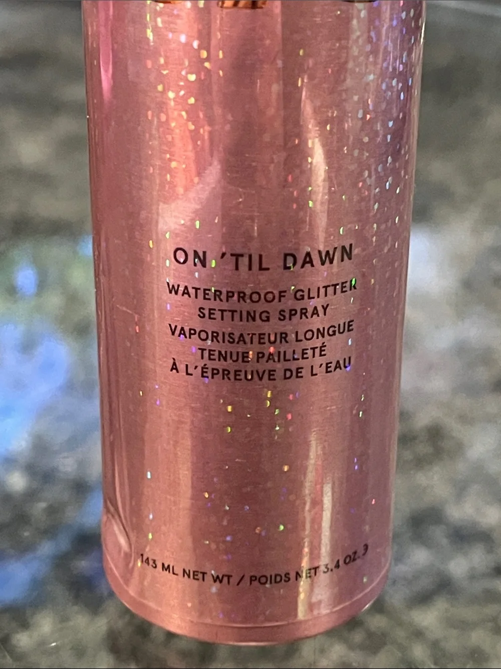 ONE/SIZE Brown Sugar On 'Til Dawn Waterproof Glitter Setting Spray